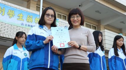 107.1 月三 各年段第1名 頒獎